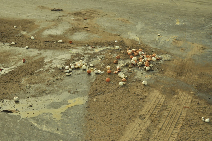 "Sản phẩm" hậu tai nạn. "Sản phẩm" hậu tai nạn.