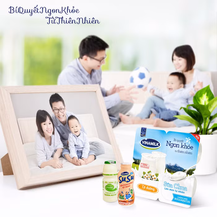Sản phẩm sữa Vinamilk là thức uống dinh dưỡng quen thuộc với nhiều gia đình người Việt - ảnh nguồn Vinamilk