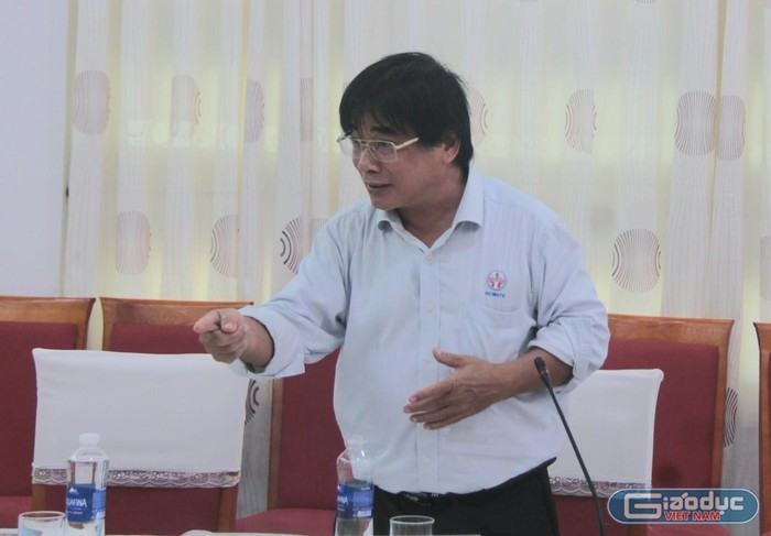 Phó giáo sư, Tiến sĩ Đỗ Văn Dũng - Nguyên Hiệu trưởng Trường Đại học Sư phạm Hồ Chí Minh. Ảnh: AN Phó giáo sư, Tiến sĩ Đỗ Văn Dũng - Nguyên Hiệu trưởng Trường Đại học Sư phạm Hồ Chí Minh. Ảnh: AN