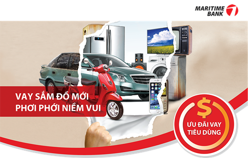 Maritime Bank dành nhiều ưu đãi hấp dẫn cho vay tiêu dùng cuối năm - ảnh nguồn Maritime Bank.