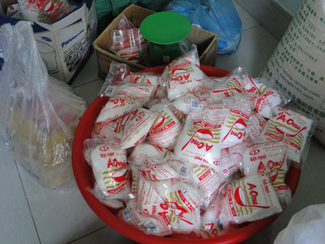 Bột ngọt giả bị lực lượng chức năng thu giữ