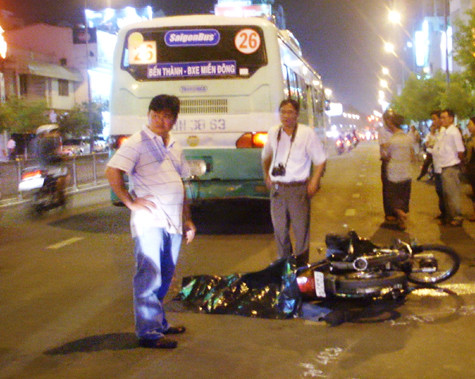 Hiện trường vụ tai nạn Hiện trường vụ tai nạn