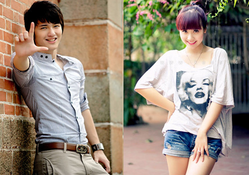 Hotboy Huỳnh Anh và Huyền Lizzie. Hotboy Huỳnh Anh và Huyền Lizzie.