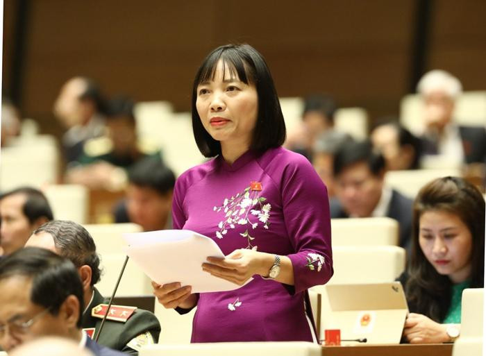 Đại biểu Quốc hội Nguyễn Thị Việt Nga (ảnh: quochoi.vn)