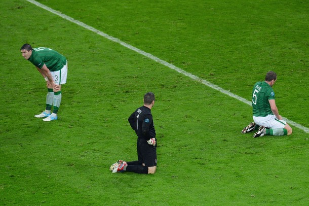 Cơn ác mộng của các cầu thủ CH Ireland. Cơn ác mộng của các cầu thủ CH Ireland.