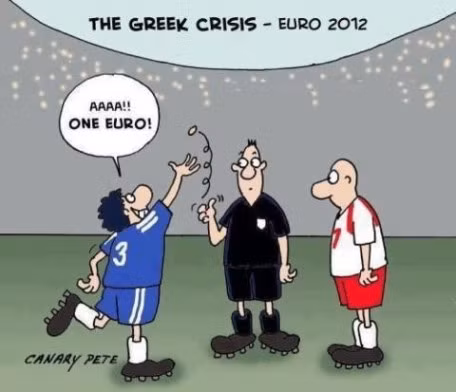 Với các cầu thủ Hy Lạp bây giờ thì 1 Euro cũng quý...