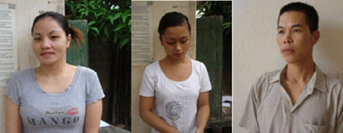 Các đối tượng trong đường dây buôn bán thuốc lắc của Hồng Liễu Các đối tượng trong đường dây buôn bán thuốc lắc của Hồng Liễu