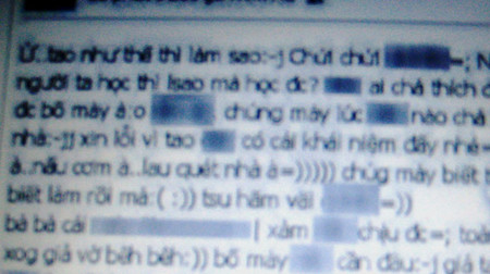 Những lời lẽ không thể chấp nhận được đăng tải trên Facebook Những lời lẽ không thể chấp nhận được đăng tải trên Facebook