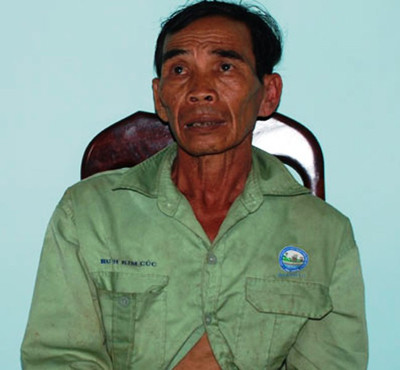 Đối tượng Hiếu tại cơ quan công an Đối tượng Hiếu tại cơ quan công an