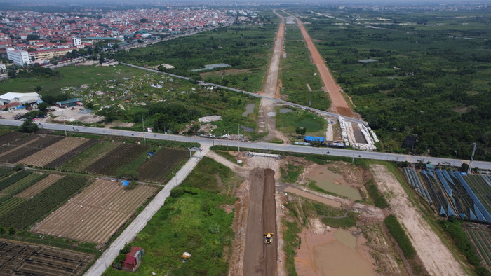 Hình hài dự án đường Vành đai 4 - vùng Thủ đô đoạn đi qua xã Dương Liễu, huyện Hoài Đức, Hà Nội. GDVN_8.JPG
