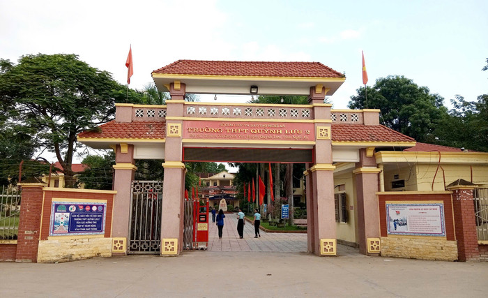 Trường Trung học phổ thông Quỳnh Lưu 2. Ảnh: CTV GDVN_a1.jpg