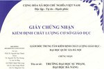 Chuyên gia lưu ý 7 vấn đề liên quan đến kiểm định chất lượng giáo dục đại học Chuyên gia lưu ý 7 vấn đề liên quan đến kiểm định chất lượng giáo dục đại học