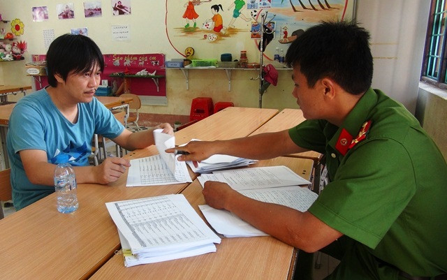 Triệt phá đường dây cá độ bóng đá hơn 3.000 tỷ đồng ở Quảng Bình (Ảnh: Thủy Phan)