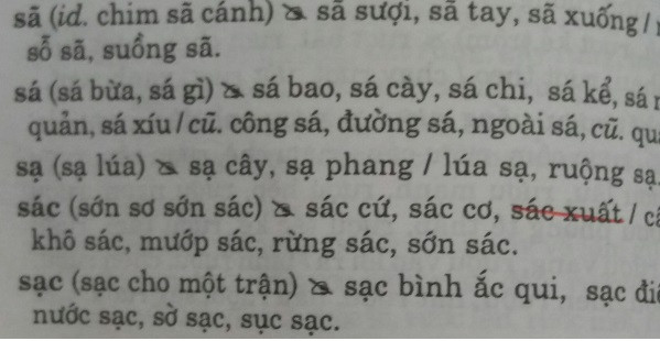 Từ &quot;xác suất&quot; thành &quot;sác xuất&quot;