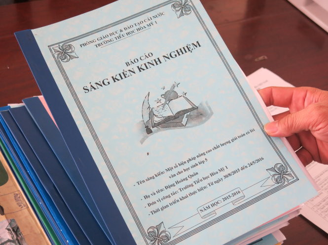 Ngân sách đang tiêu tốn một số tiền lớn cho Sáng kiến kinh nghiệm ảnh 3 Ngân sách đang tiêu tốn một số tiền lớn cho Sáng kiến kinh nghiệm ảnh 3
