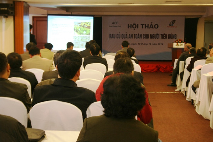 Vinatas tổ chức Hội thảo rau củ quả an toàn cho người tiêu dùng.