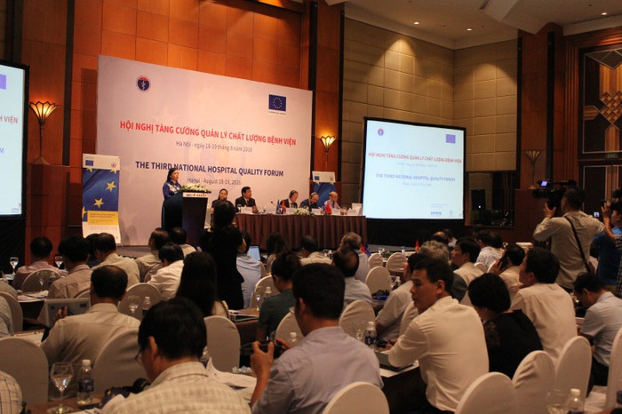 Hình ảnh Hội nghị Tăng cường Quản lý Chất lượng Bệnh viện do Bộ Y tế phối hợp với Liên minh Châu Âu (EU) tổ chức Hình ảnh Hội nghị Tăng cường Quản lý Chất lượng Bệnh viện do Bộ Y tế phối hợp với Liên minh Châu Âu (EU) tổ chức