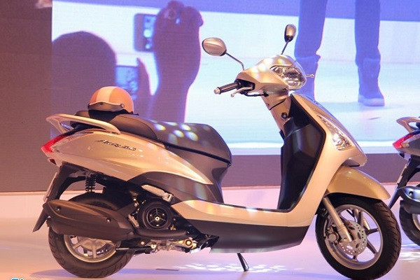 Xe máy Yamaha Acruzo-2TD1 bị thu hồi để sửa chữa vì rung giật - ảnh nguồn Yamaha.