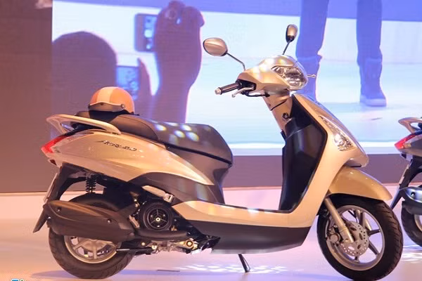 Xe máy Yamaha Acruzo-2TD1 bị thu hồi để sửa chữa vì rung giật - ảnh nguồn Yamaha.