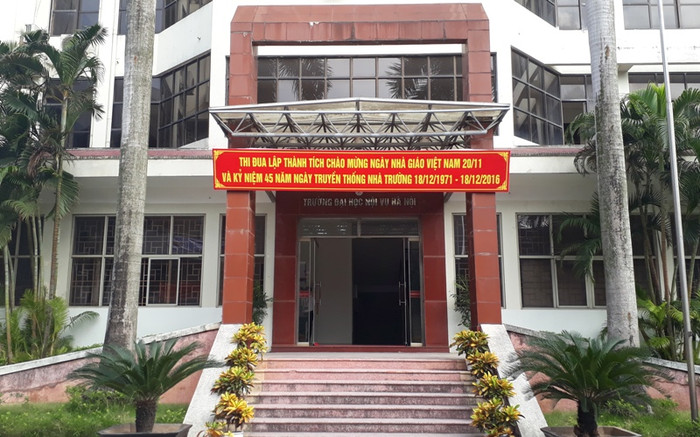 Trường Đại học Nội vụ là trường trực thuộc Bộ Nội vụ quản lý. Ảnh Bảo Nam.