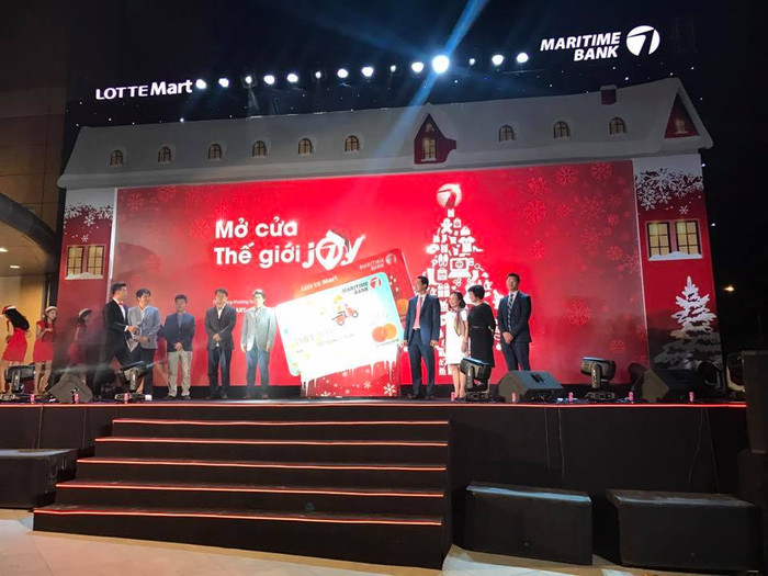 Lễ ra mắt Thẻ đồng thương hiệu LOTTE Mart – Maritime Bank - ảnh trong bài do Maritime Bank cung cấp. Lễ ra mắt Thẻ đồng thương hiệu LOTTE Mart – Maritime Bank - ảnh trong bài do Maritime Bank cung cấp.