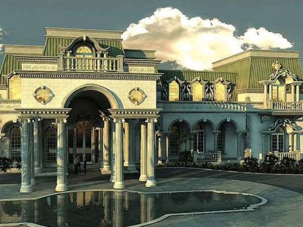 Lâu đài Versailles (Florida, Mỹ) Giá: 100 triệu USD Lâu đài Versailles được mệnh danh là ngôi nhà rộng nhất nước Mỹ với diện tích hơn 8000m2, có 23 phòng tắm, 13 phòng ngủ, 10 nhà bếp, một garage đủ chỗ cho khoảng 30 chiếc ô tô và một khoảng không dành riêng cho 2 chiếc limouse, 3 bể bơi, một phòng chơi bowling, một sân trượt pa-tanh trong nhà, một khu spa, một hầm rượu khổng lồ, một rạp chiếu phim 2 tầng, một trung tâm thể hình, một sân chơi bóng chày và 2 sân tennis. Biệt thự này thuộc sở hữu của ông trùm cổ phiếu David Siegel. Lâu đài Versailles (Florida, Mỹ) Giá: 100 triệu USD Lâu đài Versailles được mệnh danh là ngôi nhà rộng nhất nước Mỹ với diện tích hơn 8000m2, có 23 phòng tắm, 13 phòng ngủ, 10 nhà bếp, một garage đủ chỗ cho khoảng 30 chiếc ô tô và một khoảng không dành riêng cho 2 chiếc limouse, 3 bể bơi, một phòng chơi bowling, một sân trượt pa-tanh trong nhà, một khu spa, một hầm rượu khổng lồ, một rạp chiếu phim 2 tầng, một trung tâm thể hình, một sân chơi bóng chày và 2 sân tennis. Biệt thự này thuộc sở hữu của ông trùm cổ phiếu David Siegel.