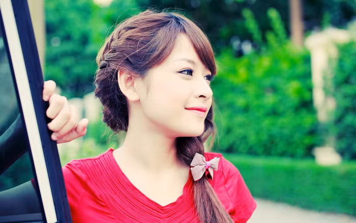 Hình ảnh trong sáng thường thấy của Chi Pu