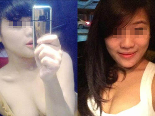 Một số bức ảnh "tự chào hàng" của Đỗ Thị Huyền