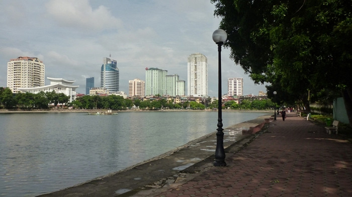Một góc hồ Thành Công - ảnh nguồn VTCNews.