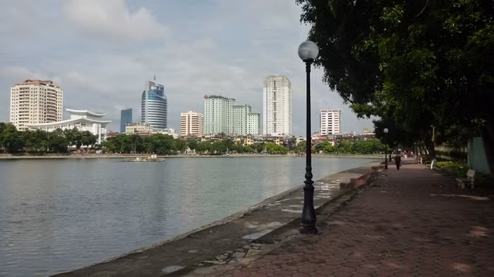 Một góc hồ Thành Công - ảnh nguồn VTCNews.