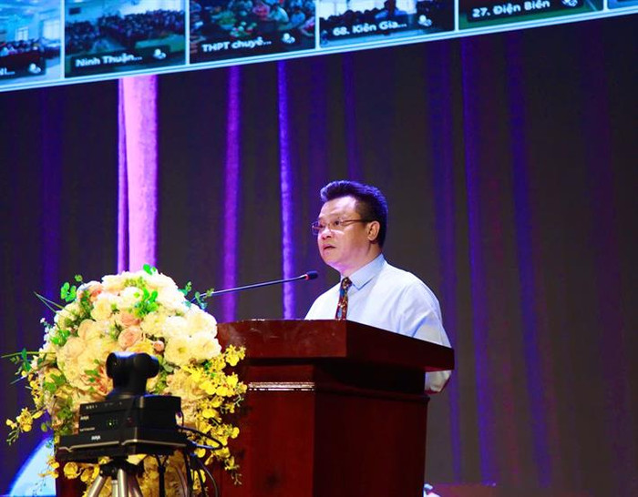 Phó Chủ tịch chuyên trách Ủy ban An toàn giao thông Quốc gia Lê Kim Thành phát biểu tại lễ phát động 2.jpg