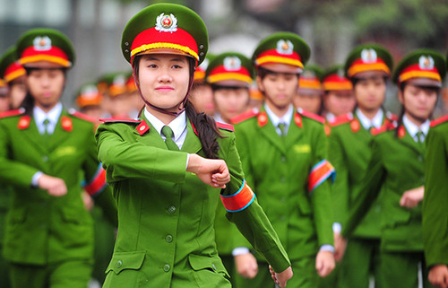 Không giới hạn tỷ lệ nữ tuyển sinh vào các ngành công an Không giới hạn tỷ lệ nữ tuyển sinh vào các ngành công an
