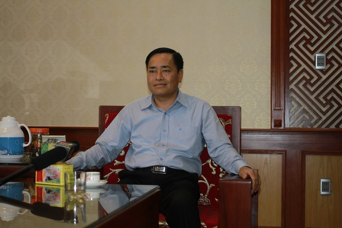 Ông Hồ Tiến Thiệu, Phó chủ tịch Uỷ ban nhân dân tỉnh Lạng Sơn (ảnh Trinh Phúc). Ông Hồ Tiến Thiệu, Phó chủ tịch Uỷ ban nhân dân tỉnh Lạng Sơn (ảnh Trinh Phúc).