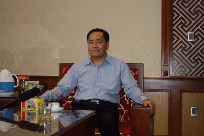Ông Hồ Tiến Thiệu, Phó chủ tịch Uỷ ban nhân dân tỉnh Lạng Sơn (ảnh Trinh Phúc).