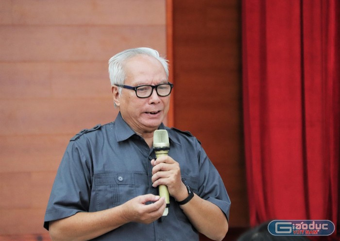 Tiến sĩ Lê Viết Khuyến - nguyên Phó Vụ trưởng Vụ Giáo dục đại học (Bộ Giáo dục và Đào tạo), hiện là Phó Chủ tịch Hiệp hội Các trường đại học, cao đẳng Việt Nam (Ảnh: giaoduc.net.vn)