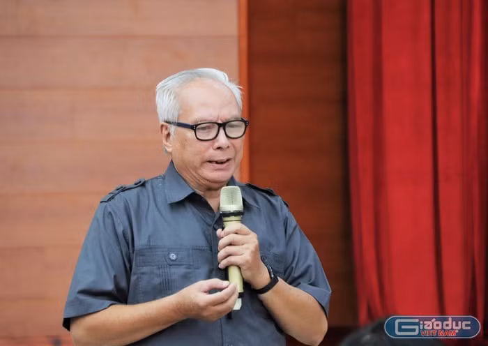 Tiến sĩ Lê Viết Khuyến - nguyên Phó Vụ trưởng Vụ Giáo dục đại học (Bộ Giáo dục và Đào tạo), hiện là Phó Chủ tịch Hiệp hội Các trường đại học, cao đẳng Việt Nam (Ảnh: giaoduc.net.vn)