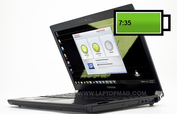Toshiba Portege R835 Mặc dù không thuộc dòng siêu di động mỏng nhất nhưng Toshiba Portege R835 có cấu hình mạnh mẽ, thích hợp cho những người phải làm việc trong điều kiện phải thường xuyên di chuyển. Với giá bán 800 USD, sản phẩm được trang bị chip Core i5, RAM 4 GB, ổ cứng 640 GB. Pin máy cho thời lượng 7 tiếng 35 phút. Toshiba Portege R835 Mặc dù không thuộc dòng siêu di động mỏng nhất nhưng Toshiba Portege R835 có cấu hình mạnh mẽ, thích hợp cho những người phải làm việc trong điều kiện phải thường xuyên di chuyển. Với giá bán 800 USD, sản phẩm được trang bị chip Core i5, RAM 4 GB, ổ cứng 640 GB. Pin máy cho thời lượng 7 tiếng 35 phút.