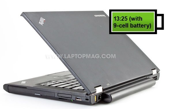 Lenovo ThinkPad T430 ThinkPad T430 sử dụng chip Core i5-3210, RAM 6 GB, ổ cứng 320 GB tốc độ 7.200 vòng/phút, ổ DVD. Pin đi kèm theo máy là loại 6 cell. Máy có màn hình 14 inch độ phân giải 1366 x 768 pixel. Với model dùng pin 9 cell (tốn thêm khoảng 1 triệu đồng so với model pin 6 cell), máy cho thời lượng pin lên tới 13 tiếng 25 phút. Đây cũng là model có bàn phím rất thoải mái khi sử dụng. Sản phẩm này nặng 1,8 kg và dày 2 cm. Lenovo ThinkPad T430 ThinkPad T430 sử dụng chip Core i5-3210, RAM 6 GB, ổ cứng 320 GB tốc độ 7.200 vòng/phút, ổ DVD. Pin đi kèm theo máy là loại 6 cell. Máy có màn hình 14 inch độ phân giải 1366 x 768 pixel. Với model dùng pin 9 cell (tốn thêm khoảng 1 triệu đồng so với model pin 6 cell), máy cho thời lượng pin lên tới 13 tiếng 25 phút. Đây cũng là model có bàn phím rất thoải mái khi sử dụng. Sản phẩm này nặng 1,8 kg và dày 2 cm.