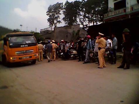 Đoạn đường xảy ra vụ việc Đoạn đường xảy ra vụ việc