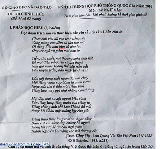 Vì sao chấm bài thi Ngữ văn quốc gia bị chênh điểm? ảnh 3