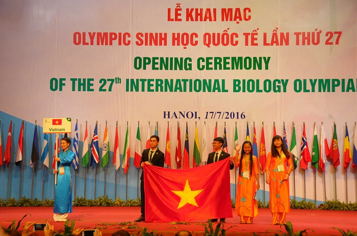 Việt Nam vinh dự trở thành nước chủ nhà của Kì thi Olympic Sinh học Quốc tế lần thứ 27