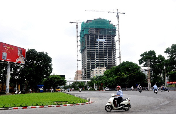 Dự án D’.Palais de Louis tọa lạc trên đường Nguyễn Văn Huyên (Cầu Giấy, Hà Nội)