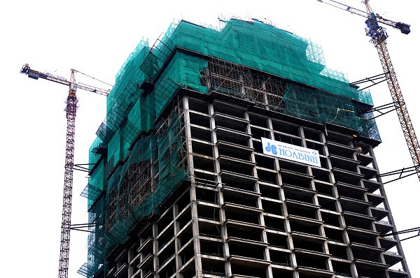 Dự án đang trong giai đoạn cất nóc.