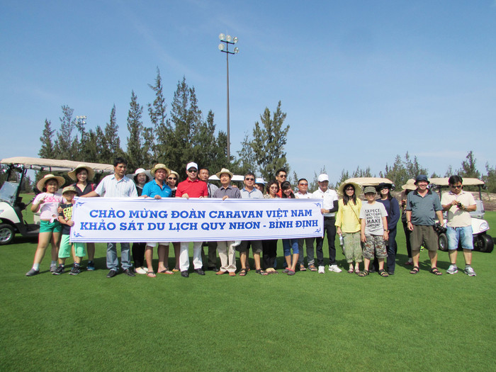 Đoàn Caravan TP. Hồ Chí Minh đến sân golf FLC Quy Nhơn Golf Links. Đoàn Caravan TP. Hồ Chí Minh đến sân golf FLC Quy Nhơn Golf Links.