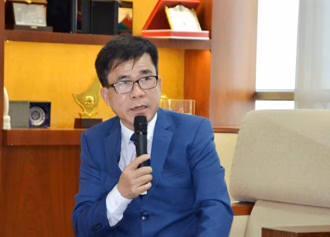 Tiến sĩ, Bác sĩ Lê Viết Nho, Trưởng khoa Y - Dược, Đại học Đà Nẵng. Nguồn: Báo Đà Nẵng