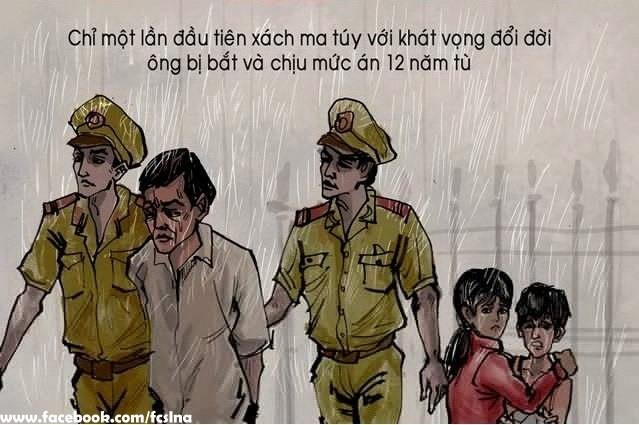 Bố Vinh chịu án tù 12 năm, khi ấy chị em Vinh đã phải sống trong những tháng ngày cơ cực và chịu rất nhiều điều tiếng...