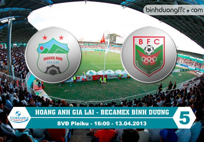 Sau 4 trận toàn thua, đội bóng đất Thủ đối diện với nguy cơ tiếp tục lún sâu vào khủng hoảng khi ở vòng đấu này họ sẽ phải hành quân lên Pleiku chạm trán đội bóng của bầu Đức. Cửa giành điểm của thầy trò Cho Yoon Hwan là cực nhỏ. Lịch sử cũng đang chống lại B.Bình Dương khi họ mới chỉ thắng được 1 trong 6 lần đối đầu gần nhất với HAGL, trong đó có 3 thất bại. Sau 4 trận toàn thua, đội bóng đất Thủ đối diện với nguy cơ tiếp tục lún sâu vào khủng hoảng khi ở vòng đấu này họ sẽ phải hành quân lên Pleiku chạm trán đội bóng của bầu Đức. Cửa giành điểm của thầy trò Cho Yoon Hwan là cực nhỏ. Lịch sử cũng đang chống lại B.Bình Dương khi họ mới chỉ thắng được 1 trong 6 lần đối đầu gần nhất với HAGL, trong đó có 3 thất bại.