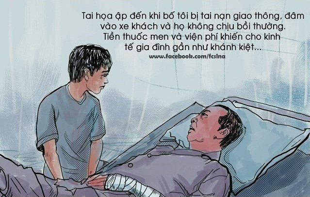 Rồi những tai họa liên tiếp ập đến với gia đình Vinh...