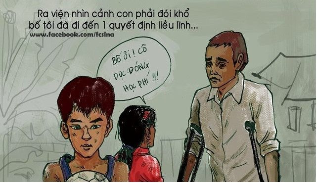 Vì thương con, bố Vinh đã liều lĩnh buôn ma túy và vướng vòng lao lý...