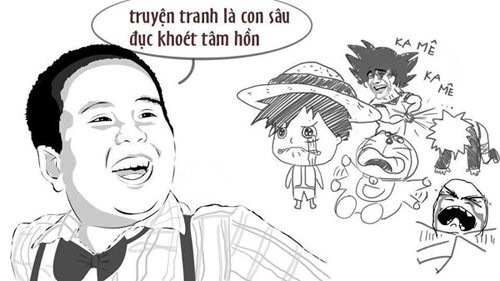 Minh họa về câu nói gây sốc của Nhật Nam. Minh họa về câu nói gây sốc của Nhật Nam.